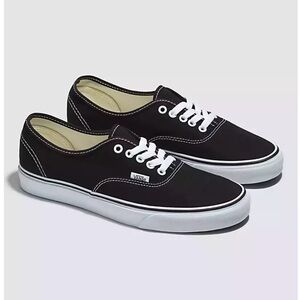 Vans Black Authentic Shoes Boys Size 3